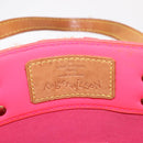 LOUIS VUITTON Monogram Vernis Fluo Reade MM Hand Bag Pink M91900 LV Auth 144619-20