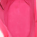 LOUIS VUITTON Monogram Vernis Fluo Reade MM Hand Bag Pink M91900 LV Auth 144619-11