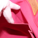 LOUIS VUITTON Monogram Vernis Fluo Reade MM Hand Bag Pink M91900 LV Auth 144619-23