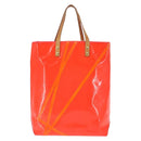 LOUIS VUITTON Monogram Vernis Fluo Reade MM Hand Bag Pink M91900 LV Auth 144619-2