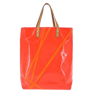 LOUIS VUITTON Monogram Vernis Fluo Reade MM Hand Bag Pink M91900 LV Auth 144619 - 0