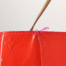 LOUIS VUITTON Monogram Vernis Fluo Reade MM Hand Bag Pink M91900 LV Auth 144619-6