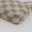 LOUIS VUITTON Damier Azur Mini Pochette Accessoires Pouch N63005 LV Auth 144622-15