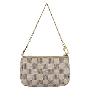 LOUIS VUITTON Damier Azur Mini Pochette Accessoires Pouch N63005 LV Auth 144622 - 0