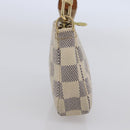 LOUIS VUITTON Damier Azur Mini Pochette Accessoires Pouch N63005 LV Auth 144622-3