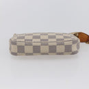 LOUIS VUITTON Damier Azur Mini Pochette Accessoires Pouch N63005 LV Auth 144622-5