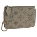 LOUIS VUITTON Mahina Pochette Cles Coin Purse Gris LV Auth 144623M-1