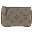 LOUIS VUITTON Mahina Pochette Cles Coin Purse Gris LV Auth 144623M-13