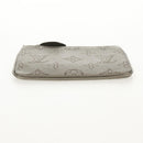 LOUIS VUITTON Mahina Pochette Cles Coin Purse Gris LV Auth 144623M-6