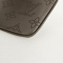 LOUIS VUITTON Mahina Pochette Cles Coin Purse Gris LV Auth 144623M-14