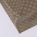 CELINE Macadam Canvas Shoulder Bag PVC Beige Gold Auth 144633-15