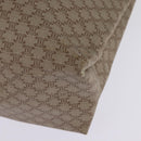 CELINE Macadam Canvas Shoulder Bag PVC Beige Gold Auth 144633-16