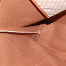 CELINE Macadam Canvas Shoulder Bag PVC Beige Gold Auth 144633-20