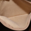 CELINE Macadam Canvas Shoulder Bag PVC Beige Gold Auth 144633-11