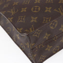 LOUIS VUITTON Monogram Sac Plat Hand Bag M51140 LV Auth 144636-9