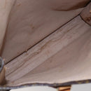 LOUIS VUITTON Monogram Sac Plat Hand Bag M51140 LV Auth 144636-11