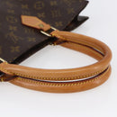 LOUIS VUITTON Monogram Sac Plat Hand Bag M51140 LV Auth 144636-7
