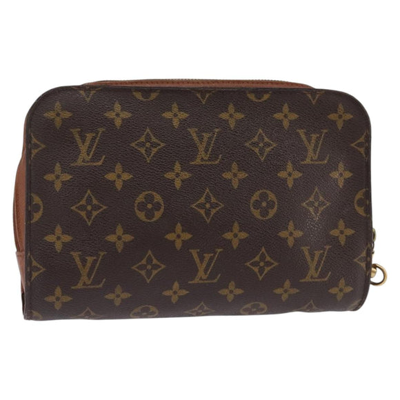 LOUIS VUITTON Monogram Orsay Clutch Bag M51790 LV Auth 144638