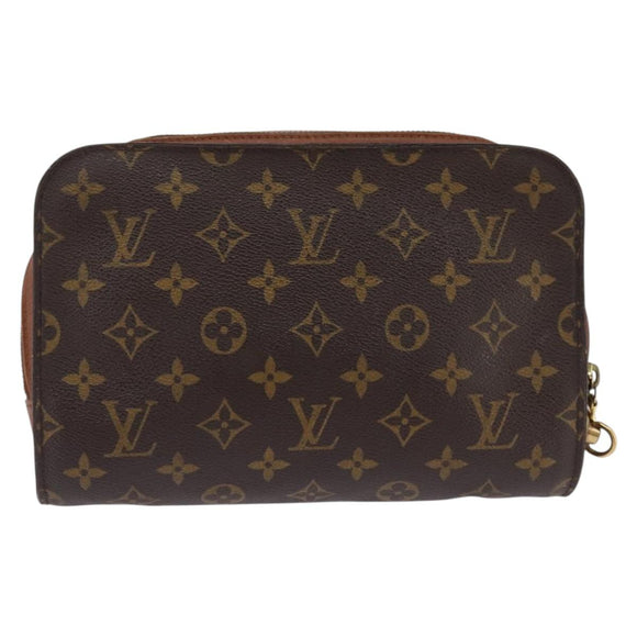 LOUIS VUITTON Monogram Orsay Clutch Bag M51790 LV Auth 144638