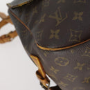 LOUIS VUITTON Monogram Saumur 35 Shoulder Bag M42254 LV Auth 144639-16