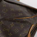 LOUIS VUITTON Monogram Saumur 35 Shoulder Bag M42254 LV Auth 144639-17