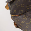 LOUIS VUITTON Monogram Saumur 35 Shoulder Bag M42254 LV Auth 144639-18