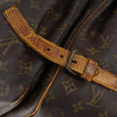 LOUIS VUITTON Monogram Saumur 35 Shoulder Bag M42254 LV Auth 144639-19