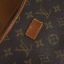 LOUIS VUITTON Monogram Saumur 35 Shoulder Bag M42254 LV Auth 144639-22