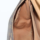 LOUIS VUITTON Monogram Saumur 35 Shoulder Bag M42254 LV Auth 144639-25