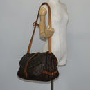 LOUIS VUITTON Monogram Saumur 35 Shoulder Bag M42254 LV Auth 144639-28