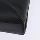 Salvatore Ferragamo Gancini Shoulder Bag Leather Black Gold Auth 144644-16