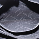 Salvatore Ferragamo Gancini Shoulder Bag Leather Black Gold Auth 144644-21