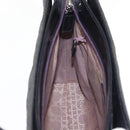 Christian Dior Canage Shoulder Bag Nylon Black Silver Auth 144646-18