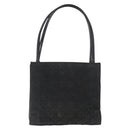 Christian Dior Canage Shoulder Bag Nylon Black Silver Auth 144646-2