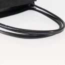 Christian Dior Canage Shoulder Bag Nylon Black Silver Auth 144646-7