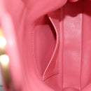 CHANEL Mini Matelasse 17 Single Flap Chain Lamb Skin Pink AS3114 CC Auth 144652M-25