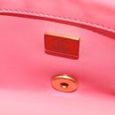 CHANEL Mini Matelasse 17 Single Flap Chain Lamb Skin Pink AS3114 CC Auth 144652M-11