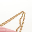 CHANEL Mini Matelasse 17 Single Flap Chain Lamb Skin Pink AS3114 CC Auth 144652M-14