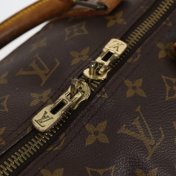 LOUIS VUITTON Monogram Keepall Bandouliere 60 Boston Bag M41412 LV Auth 144653