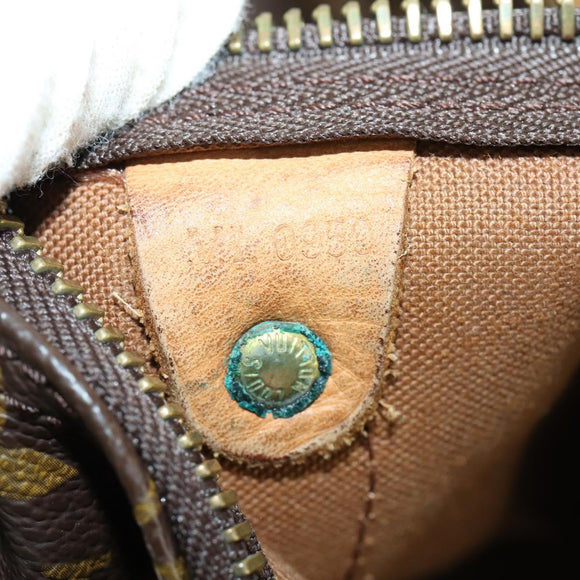 LOUIS VUITTON Monogram Keepall Bandouliere 60 Boston Bag M41412 LV Auth 144653