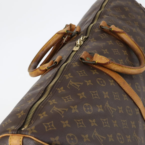 LOUIS VUITTON Monogram Keepall Bandouliere 60 Boston Bag M41412 LV Auth 144653