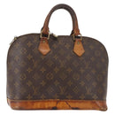 LOUIS VUITTON Monogram Alma Hand Bag M51130 LV Auth 144656-1