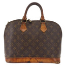 LOUIS VUITTON Monogram Alma Hand Bag M51130 LV Auth 144656-2