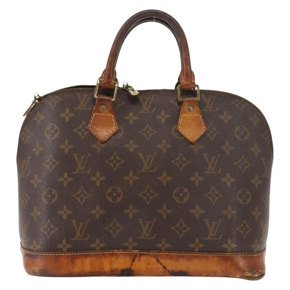 LOUIS VUITTON Monogram Alma Hand Bag M51130 LV Auth 144656
