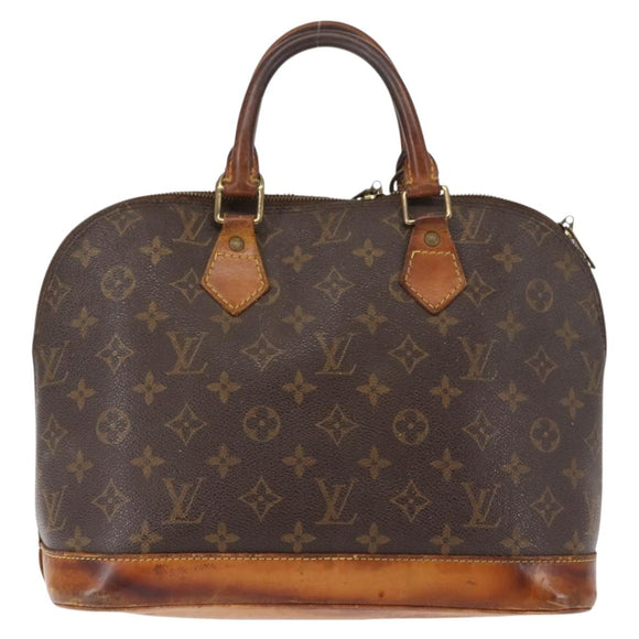 LOUIS VUITTON Monogram Alma Hand Bag M51130 LV Auth 144656