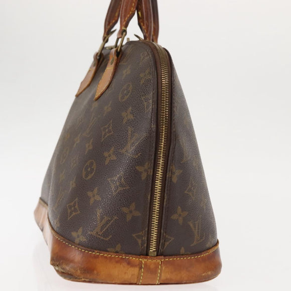 LOUIS VUITTON Monogram Alma Hand Bag M51130 LV Auth 144656