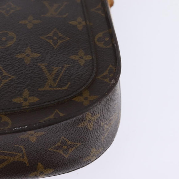 LOUIS VUITTON Monogram Saint Cloud GM Shoulder Bag M51242 LV Auth 144657