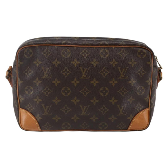 LOUIS VUITTON Monogram Trocadero 30 Shoulder Bag M51272 LV Auth 144658