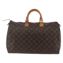 LOUIS VUITTON Monogram Speedy 40 Hand Bag M41522 LV Auth 144664-3