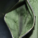 GUCCI GG Logo Shoulder Bag Leather Black Gold 589471 Auth 144672M-26